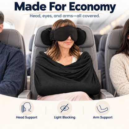 Travel Pillow Set That Stops Head Drop