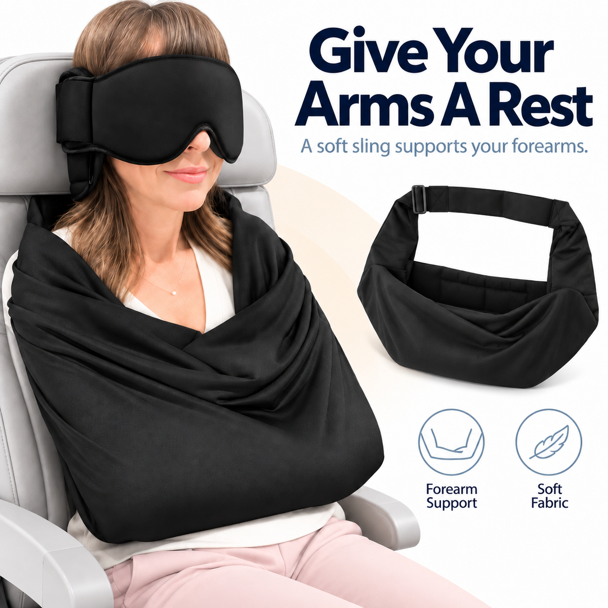 Travel Pillow Set That Stops Head Drop