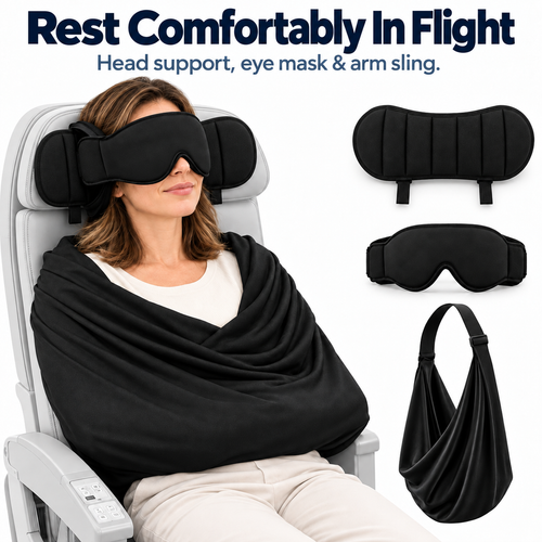 Travel Pillow Set That Stops Head Drop
